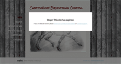 Desktop Screenshot of canterburyequestriancenter.com